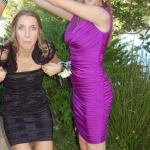 Purple tadashi dress